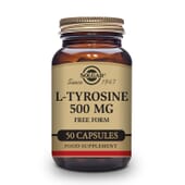 L-Tyrosine 500 mg 50 Caps de Solgar