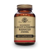 Maximised L-Glutathione Reduced 250 mg 60 VCaps de Solgar