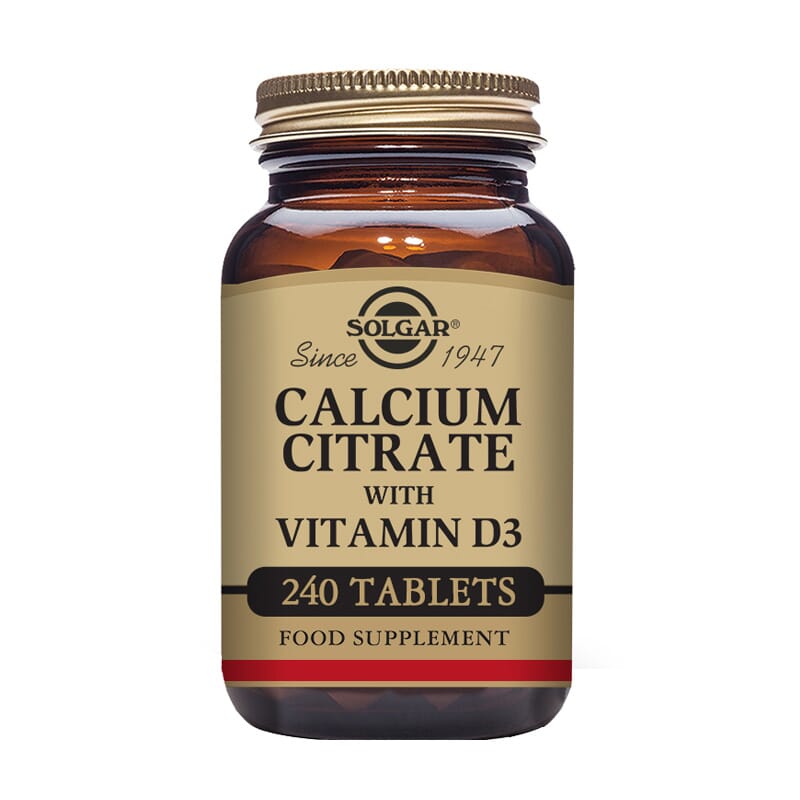 Calcium Citrate With Vitamin D3 240 Tabs