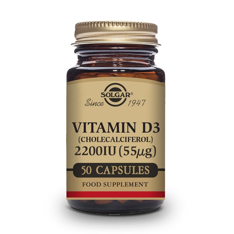 Vitamina D3 2200UI 50 VCaps