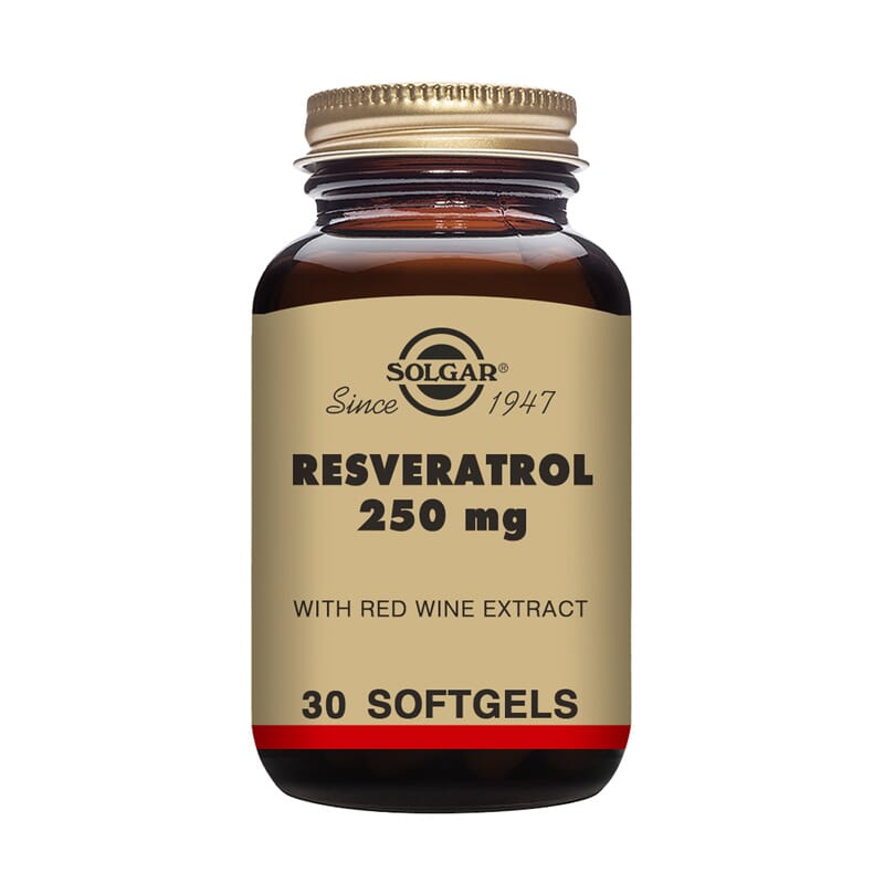 Resveratrol 250 mg 30 Perlas
