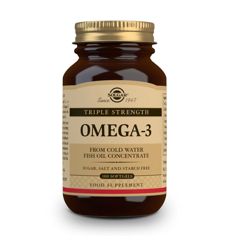 Omega 3 Triple Concentración 100 Softgels