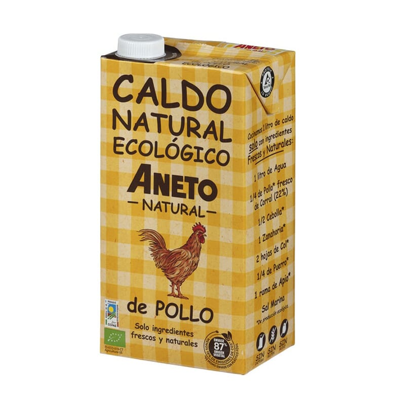 Caldo Natural De Pollo Bio