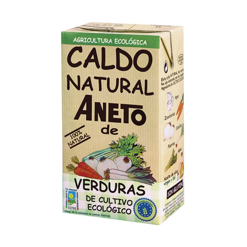 Caldo Natural De Verduras Bio