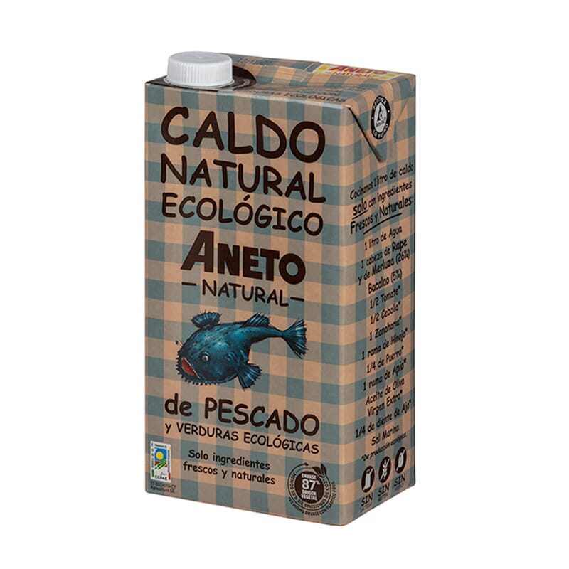 CALDO NATURAL DE PESCADO CON VERDURAS BIO 1000ml