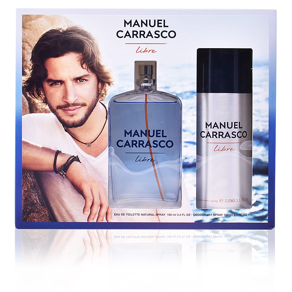 Manuel Carrasco Libre Lote EDT 100 ml + Deo Spray 150 ml