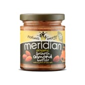 CREMA DE ALMENDRAS ORGANICA CON SAL MARINA 170g - MERIDIAN FOODS