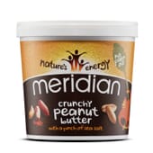 CREMA CRUJIENTE DE CACAHUETE CON SAL MARINA 1000g - MERIDIAN FOODS