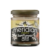 CREMA DE PIPAS DE GIRASOL ORGANICA 170g - MERIDIAN FOODS