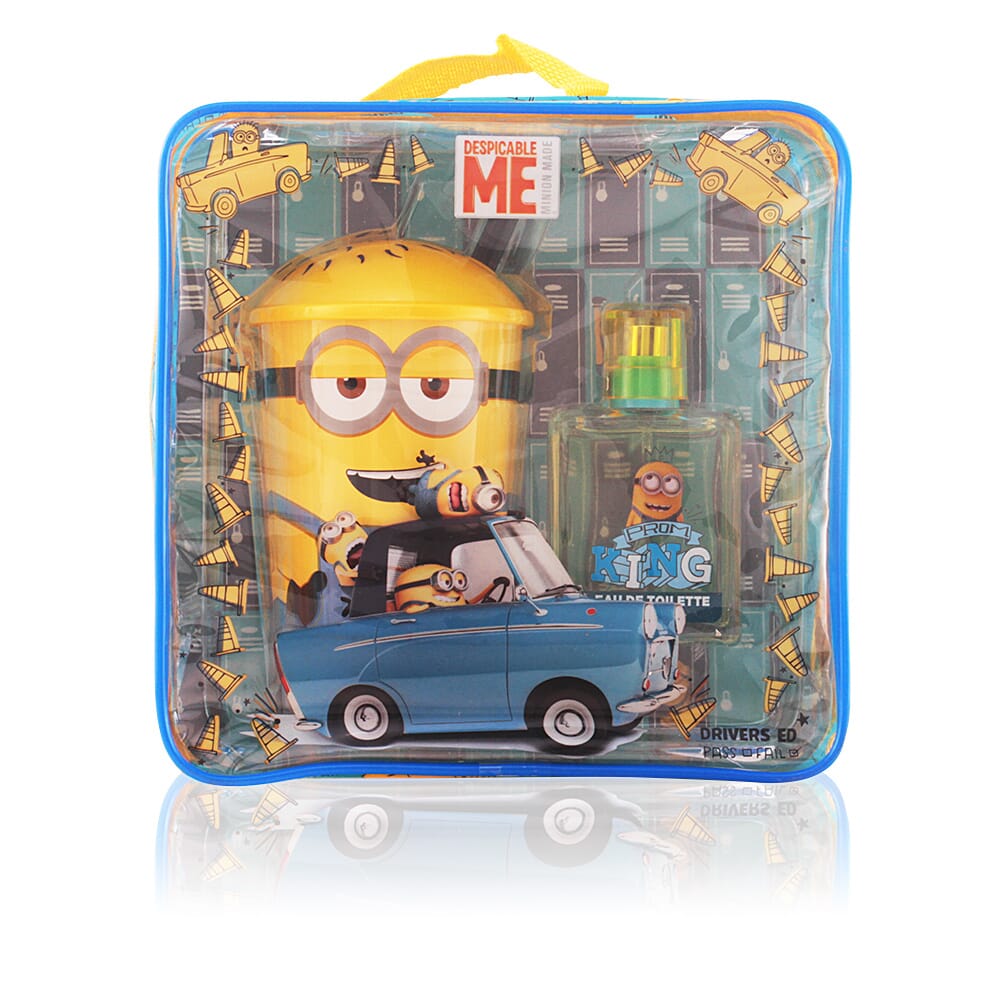 Minions Lote EDT 50 ml + Copo + Mochila