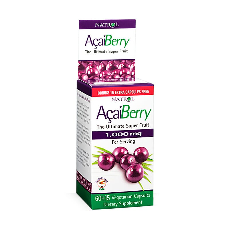 ACAI BERRY 1000mg - 60+15 Caps