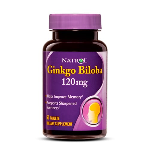 Ginkgo Biloba 120mg 60 Tabs