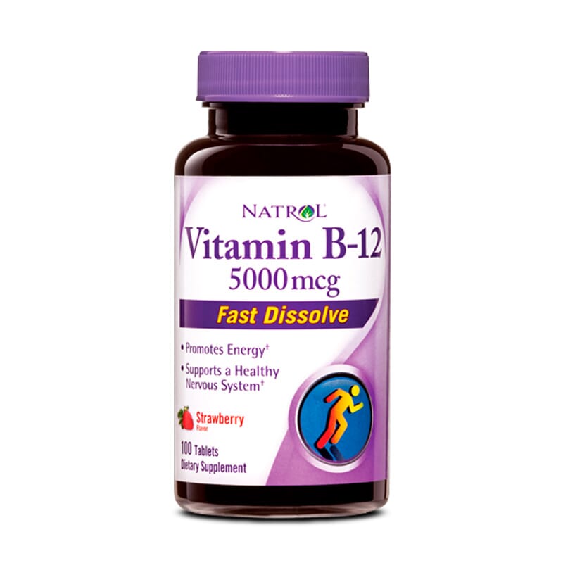 VITAMIN B12 - 5000mcg 100 Tabs