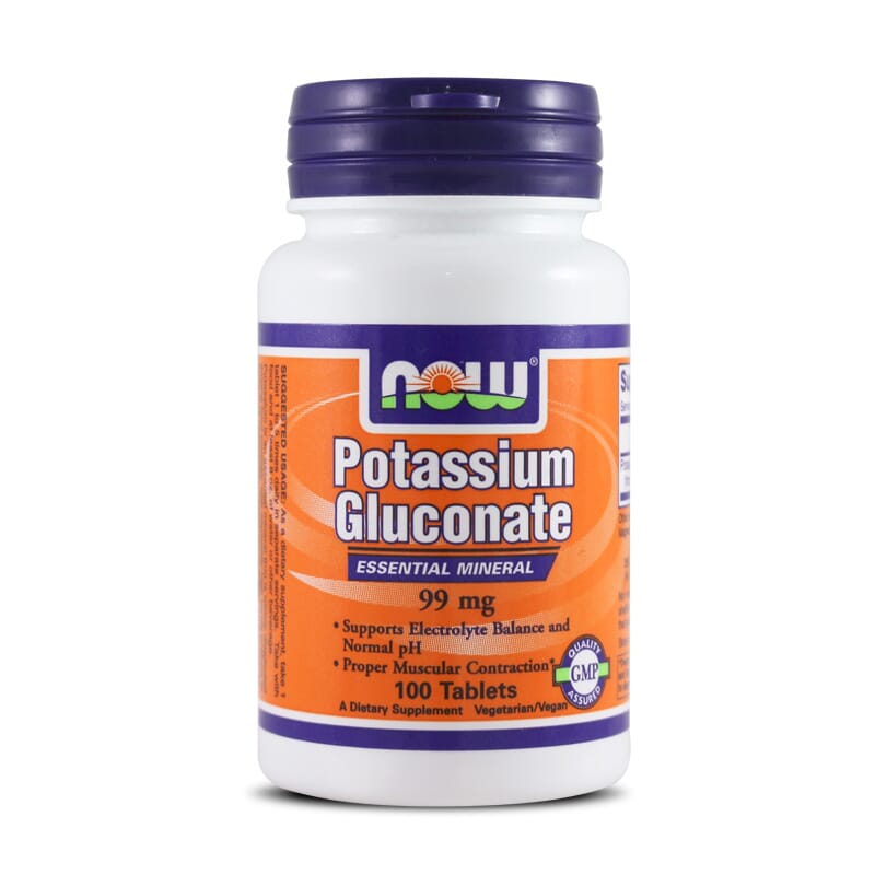 POTASSIUM GLUCONATE 99mg 100 Tabs