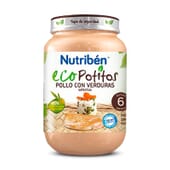 Petits Pots Poulet Et Légumes Sééctionnées 200g - Nutriben - Nutribén | Nutritienda