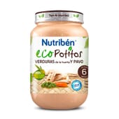 Petit Pots Bio Légumes Du Potager Et Dinde 200g - Nutribén | Nutritienda
