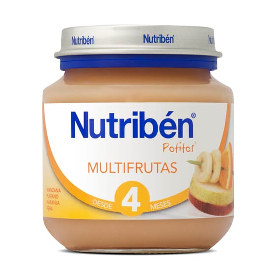 POTITOS MULTIFRUTAS 130g - NUTRIBEN