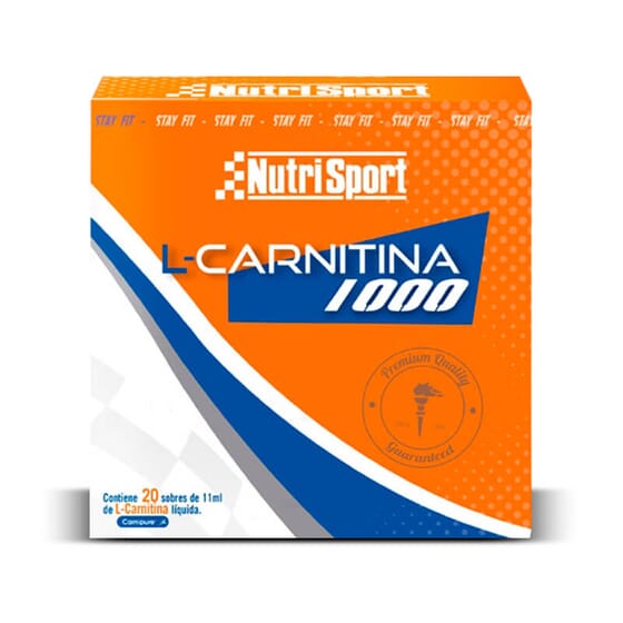 L-Carnitina 1000 - 20 x 11 ml da NutriSport