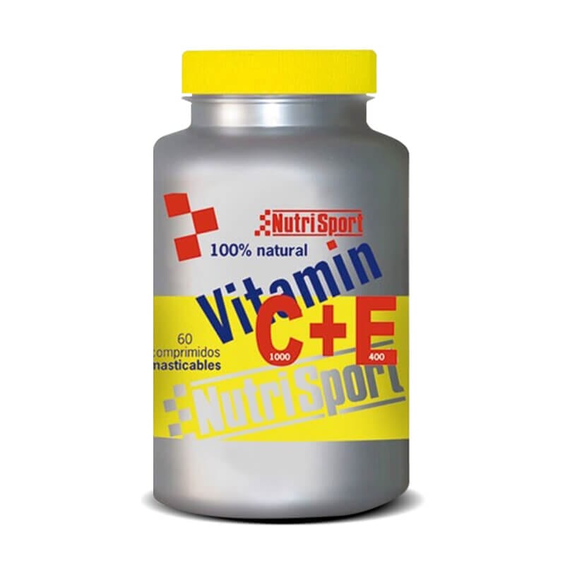Vitamin C+E 60 Tabletas Masticables de NutriSport
