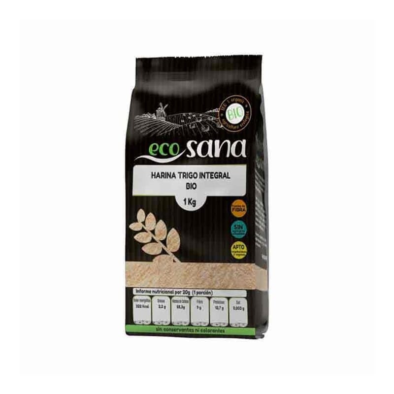 Harina De Trigo Integral Bio 1 Kg de Ecosana