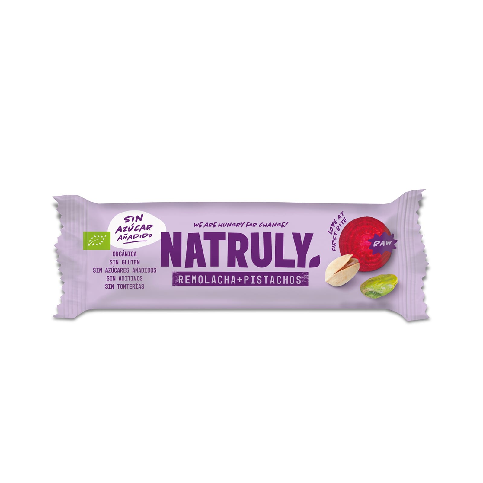 NATURAL BAR REMOLACHA Y PISTACHO 40g