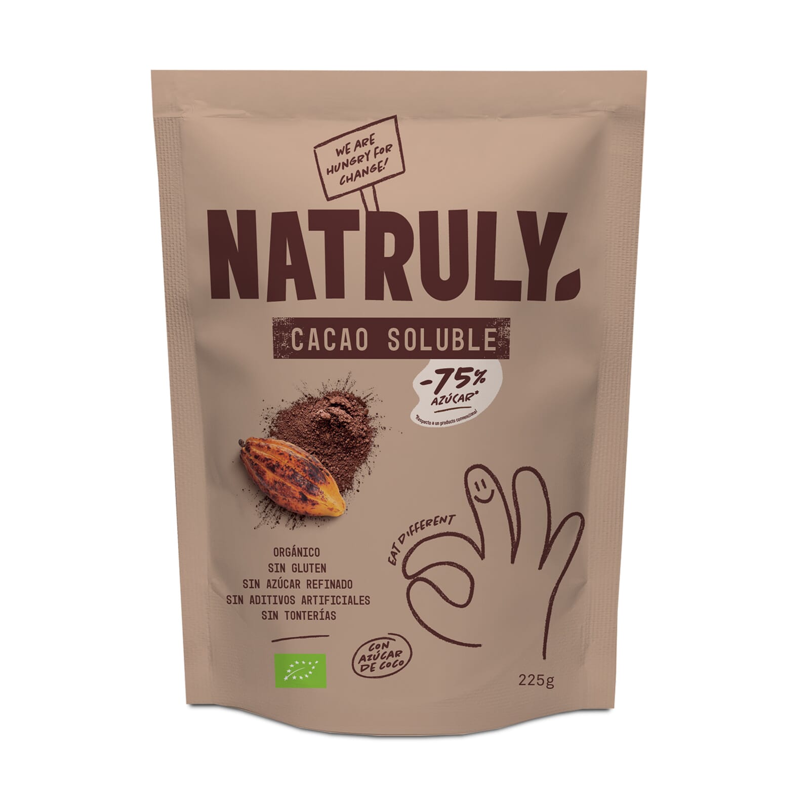 NATURAL CACAO SOLUBLE 225g