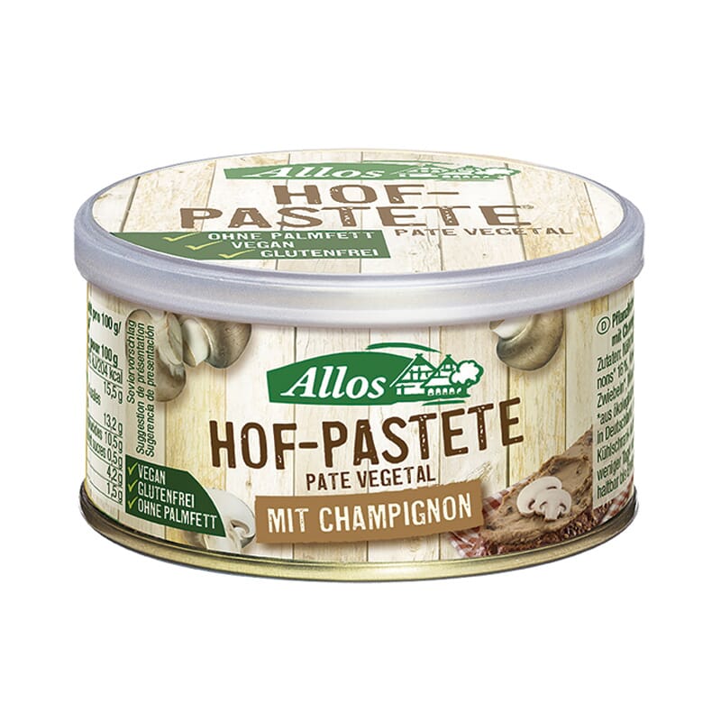 Paté Vegetal Champiñones Bio 125g