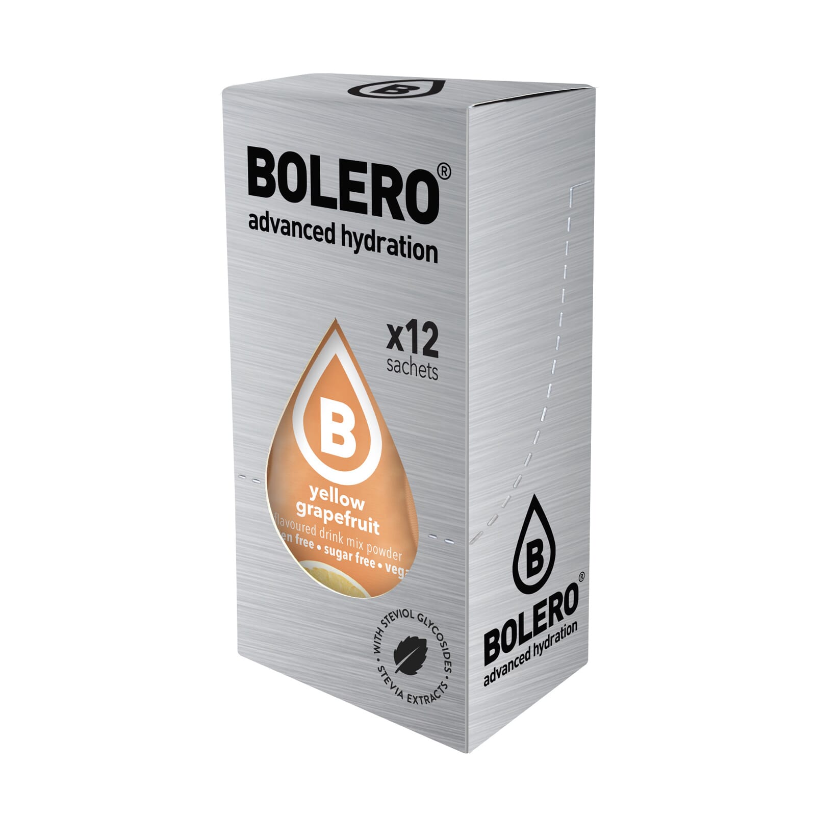 BOLERO GELE POMEL O (MET STEVIA) 3g 12 Zakjes
