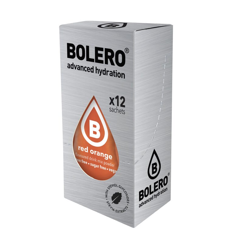 BOLERO NARANJA ROJA (CON STEVIA) 3g 12 Sobres