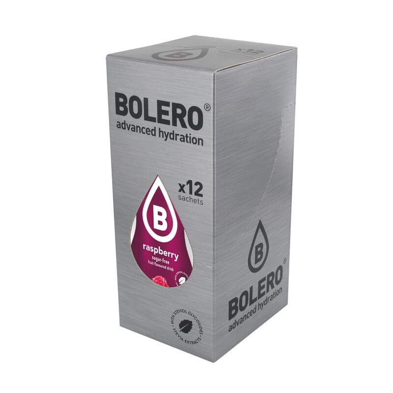 BOLERO FRAMBOOS (MET STEVIA) 3g 12 Zakjes