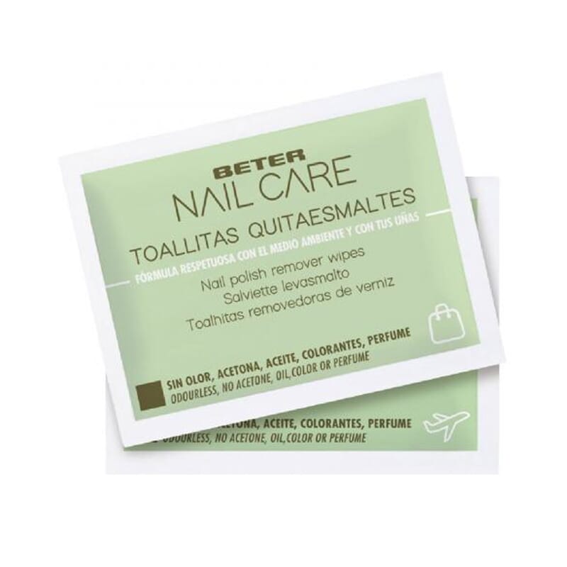 Nail Care Toallitas Quitaesmaltes 10 Uds