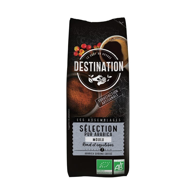  Café Puro Arábica Molido Selección Bio 250g