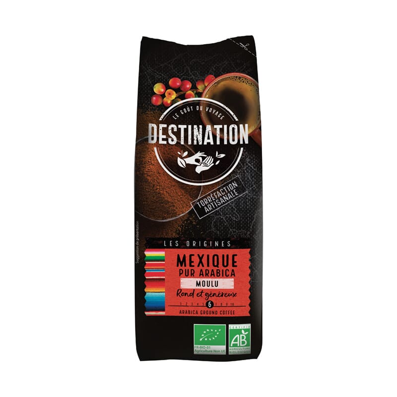 Café Puro Arábica Molido México Bio 250g