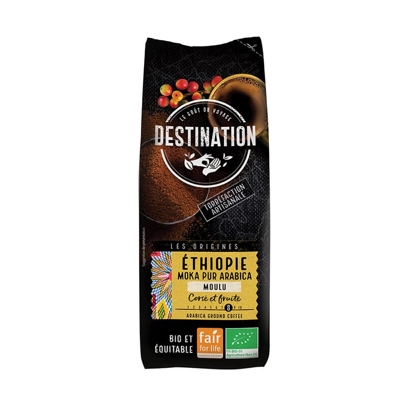 Café Puro Arábica Molido Etiopia Bio 250g