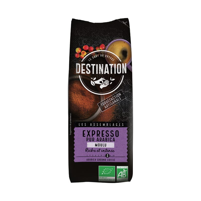 Café Molido Expreso Puro Arábica Bio 250g