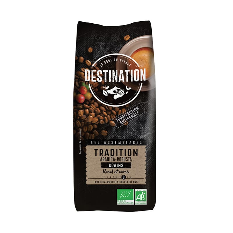 Café En Grano Tradición Arabica Robusta Bio 1 Kg