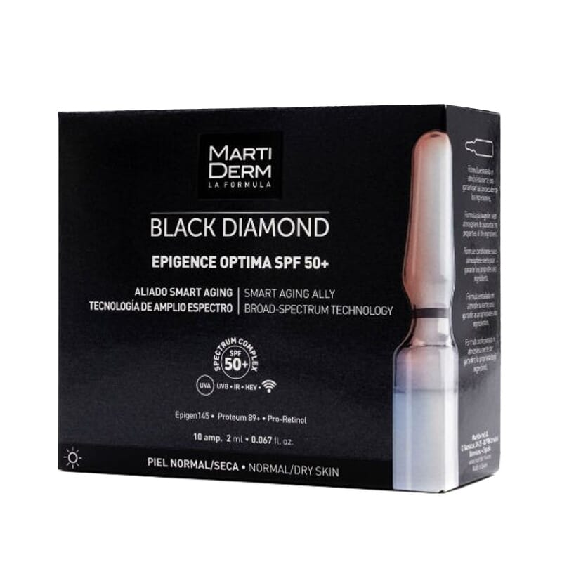 Black Diamond Epigence Optima SPF50+ 10 Ampollas 2 ml