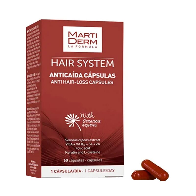 Hair System Anticaída Cápsulas 60 Caps