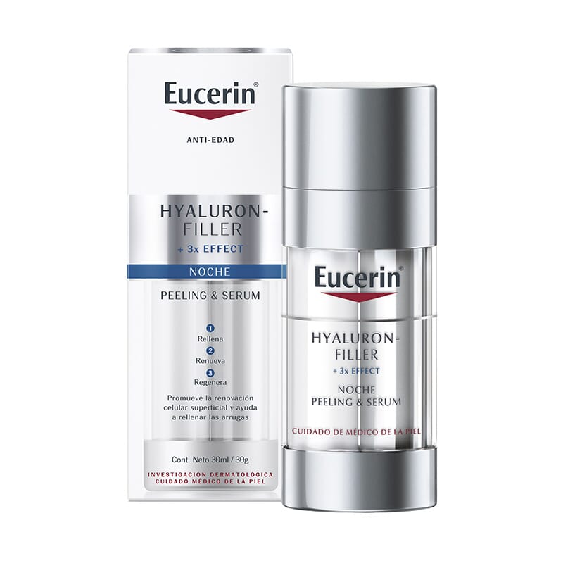 EUCERIN HYALURONFILLER PEELING & SERUM NOCHE 30ml