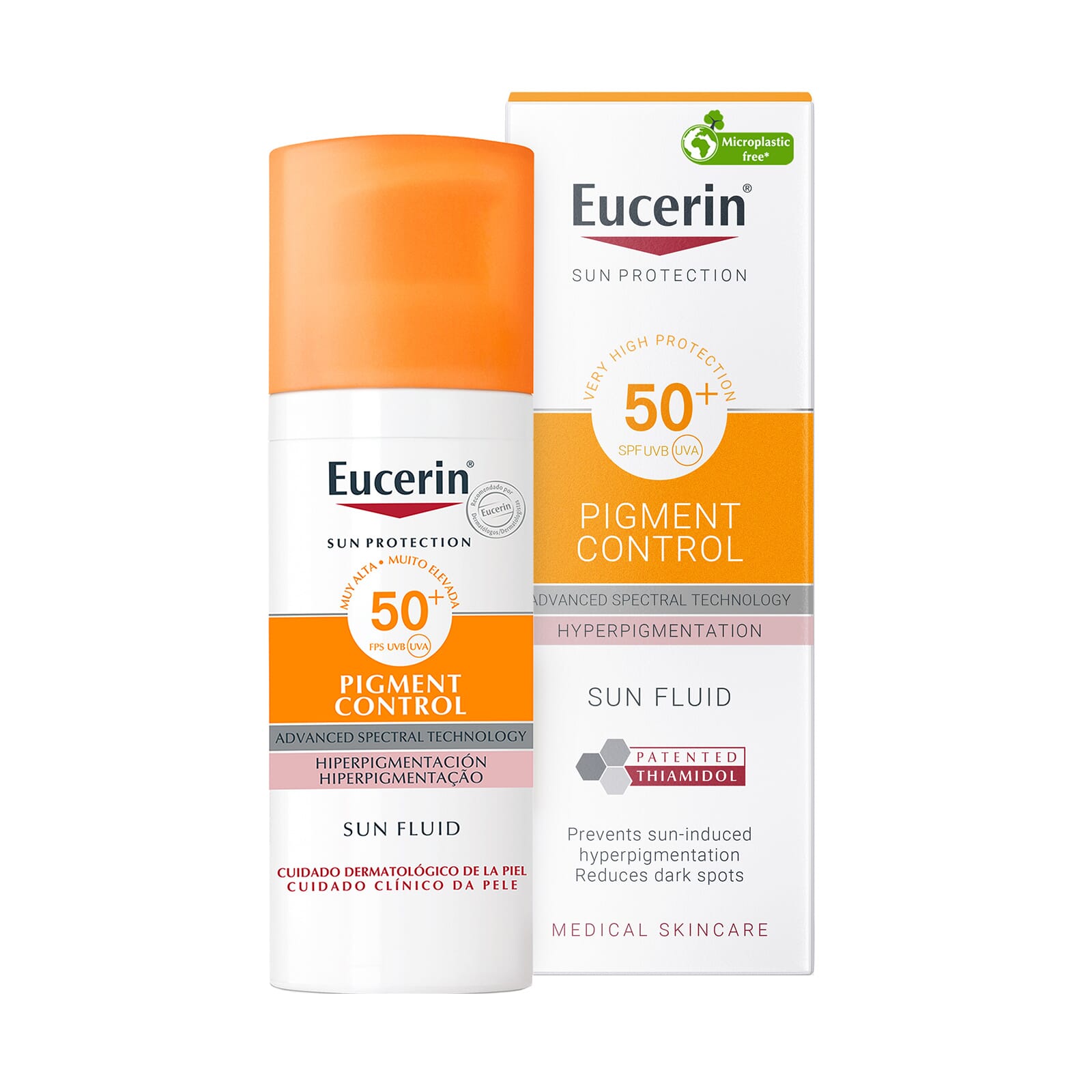 EUCERIN SUN FLUID PIGMENT CONTROL SPF50+ 50ml