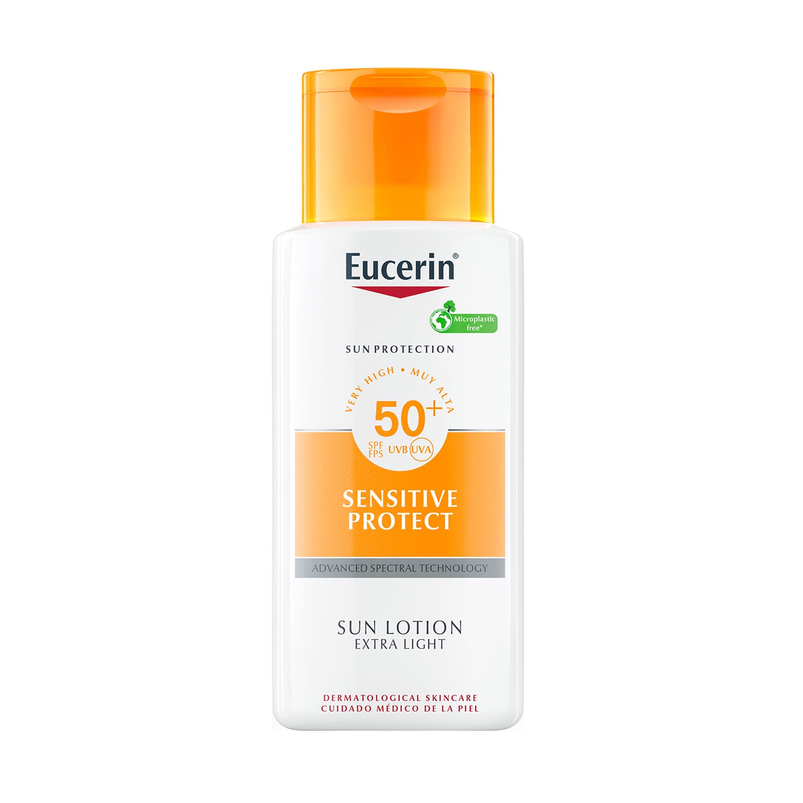 EUCERIN SUN LOCIÓN EXTRA LIGHT PROTECTOR SENSITIVE SPF50+ 150ml