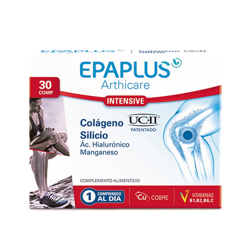 EPAPLUS ARTHICARE INTENSIVE COLÁGENO + SILICIO UC II 30 Tabs