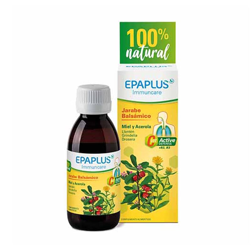 EPAPLUS IMMUNCARE JARABE BALSÁMICO MIEL Y ACEROLA 150ml