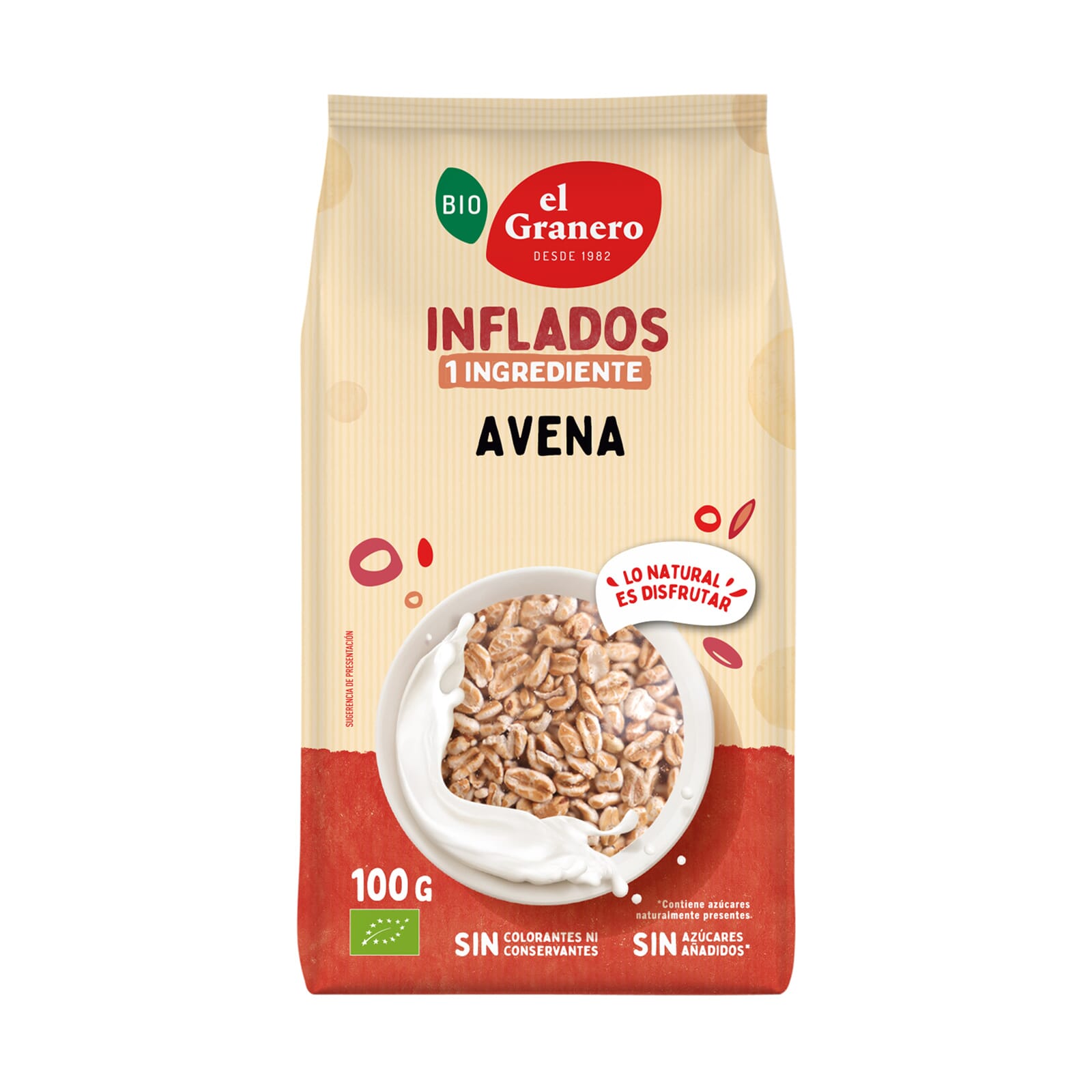 Avena Hinchada Bio 100g