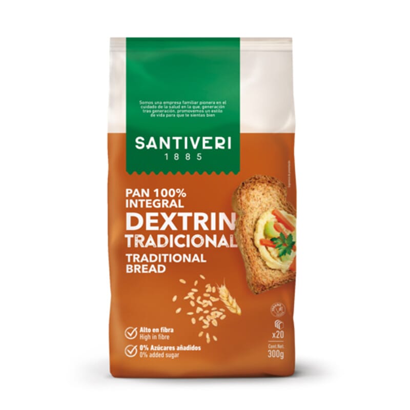 PAN INTEGRAL DEXTRIN TRADICIONAL 300g