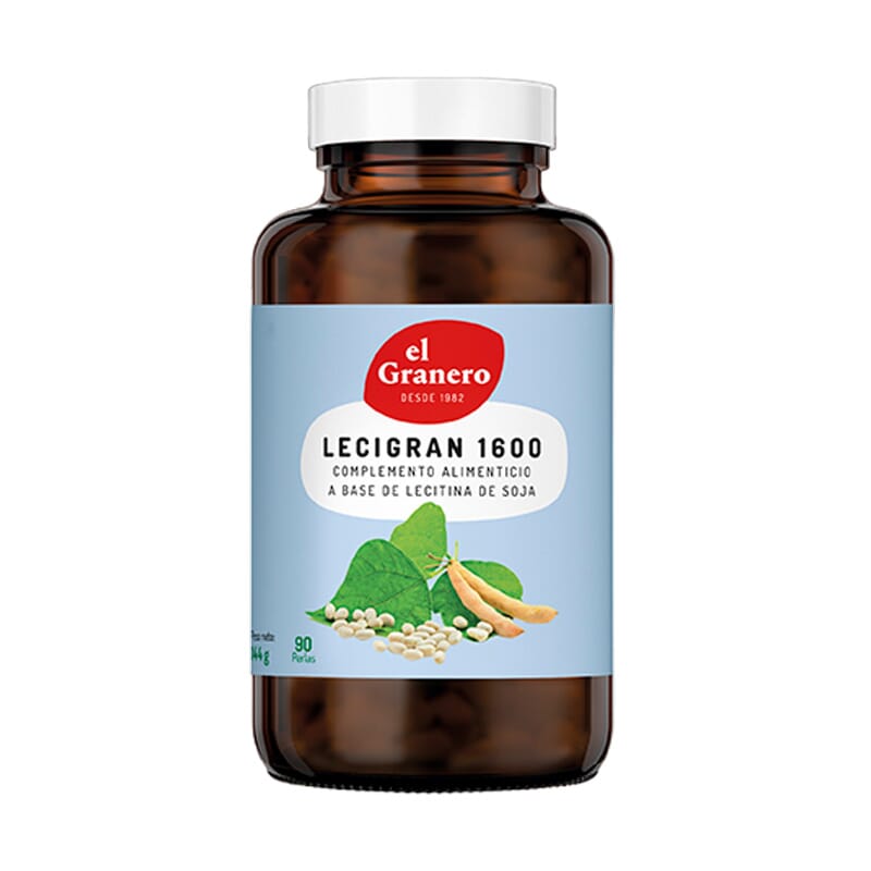 Lecitina De Soja Lecigran 1600 90 Perlas