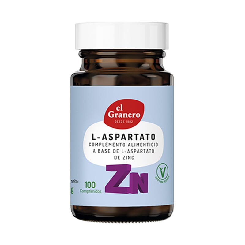 L-Aspartato De Zinc Plus 100 Tabs