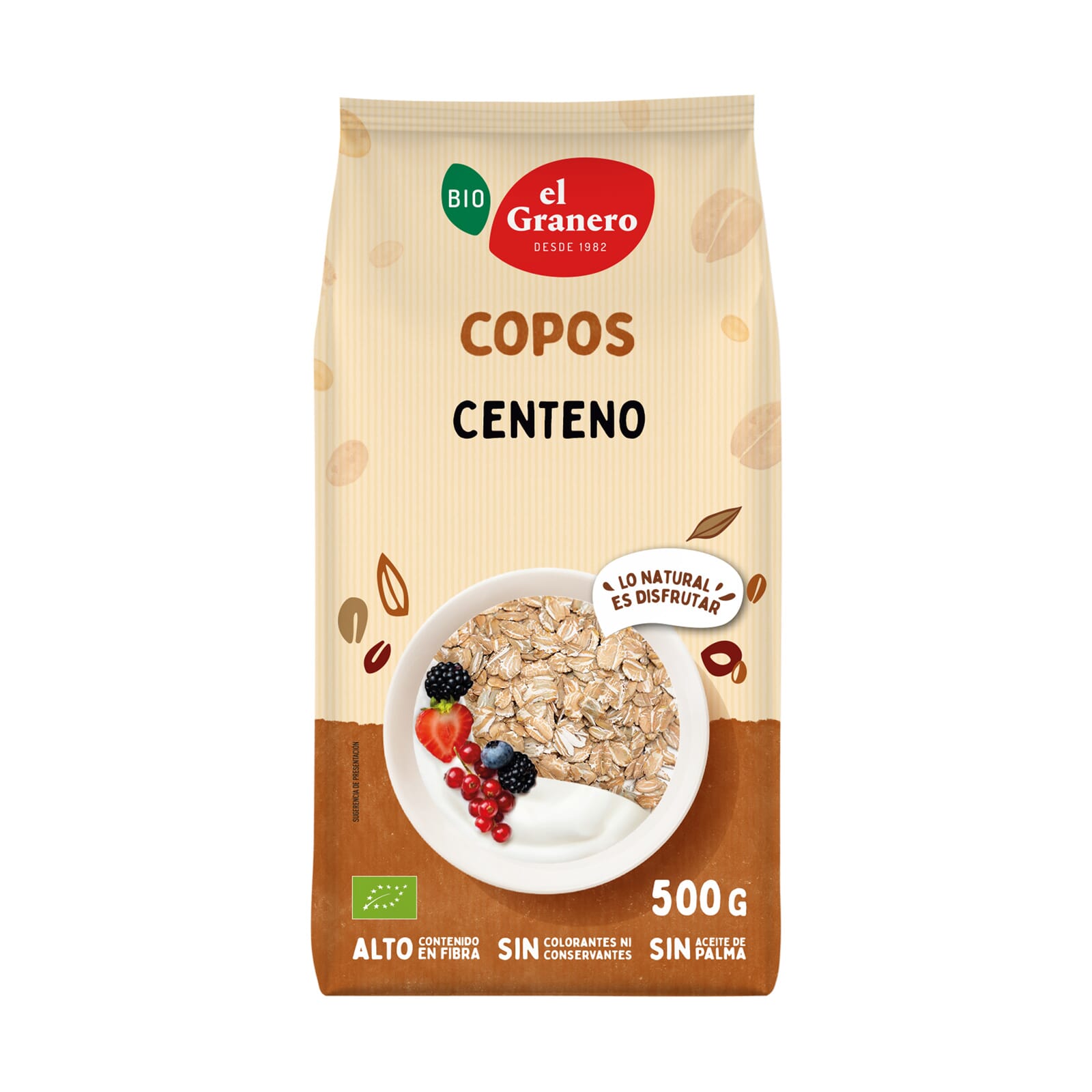 Copos De Centeno Bio 500g