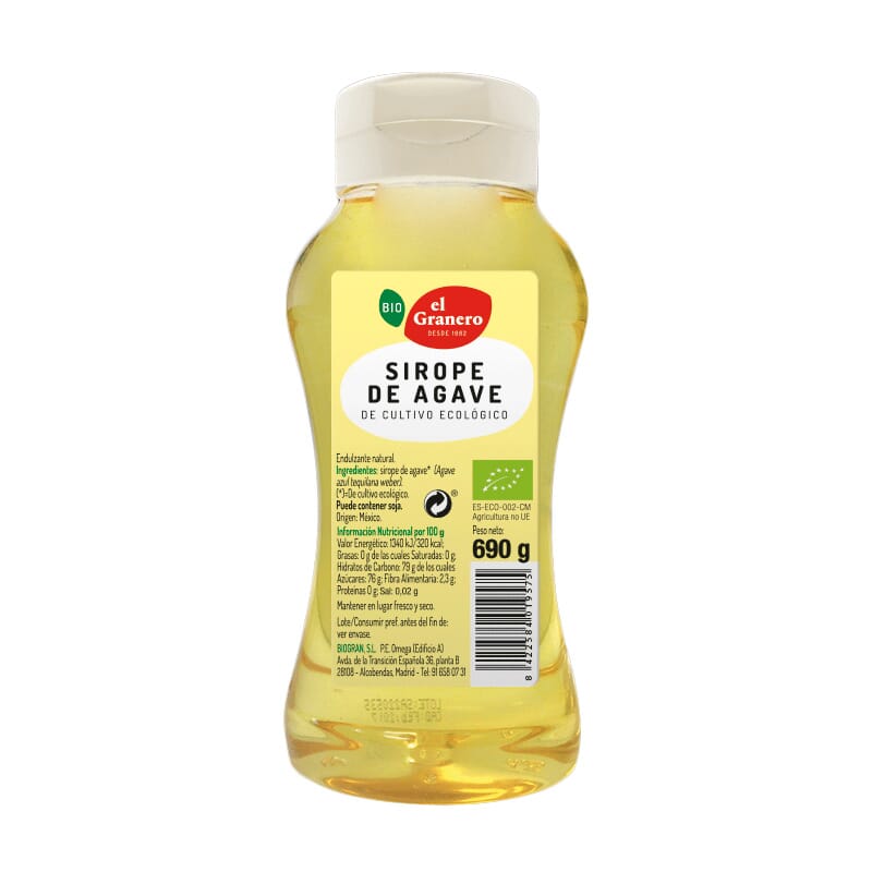 Sirope De Agave Bio 690g
