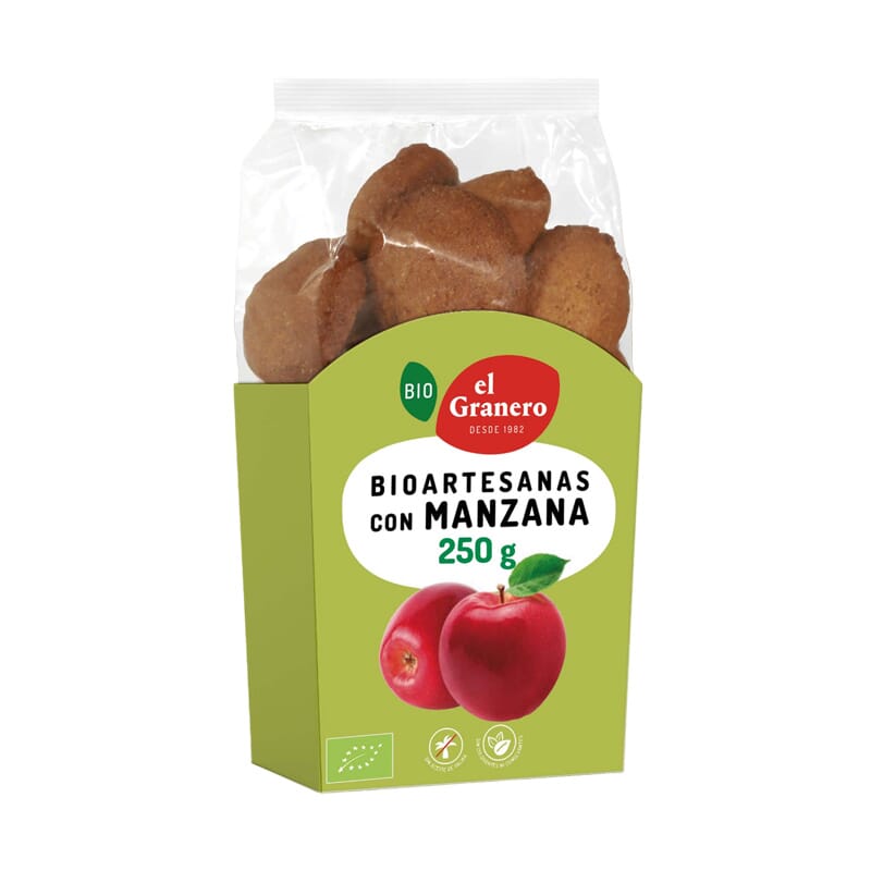 Galletas Bioartesanas Con Manzana Bio 250g